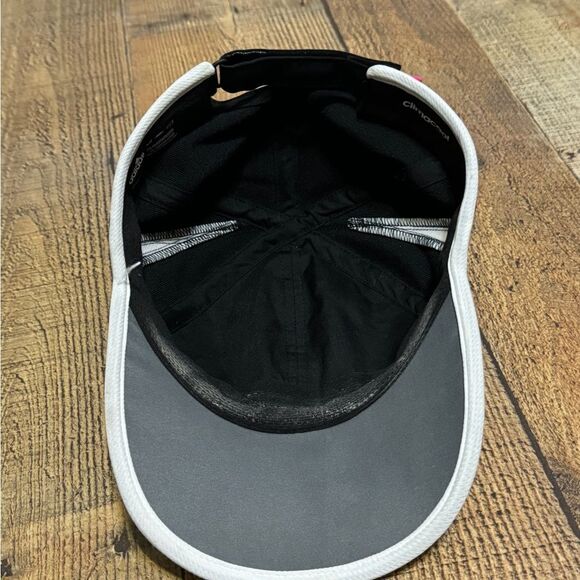 Adidas Hat adizero Pink Logo Lightweight Run Tennis Golf Workout Baseball Cap - Picture 7 of 9